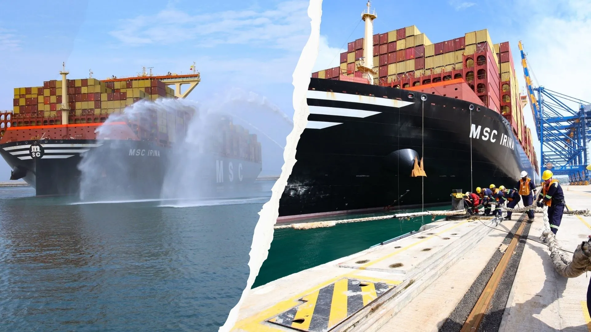 विझिंजम बंदरगाह पहुंचा दुनिया का सबसे बड़ा कंटेनर जहाज, ग्लोबल शिपिंग में भारत को मिली बड़ी उपलब्धि 