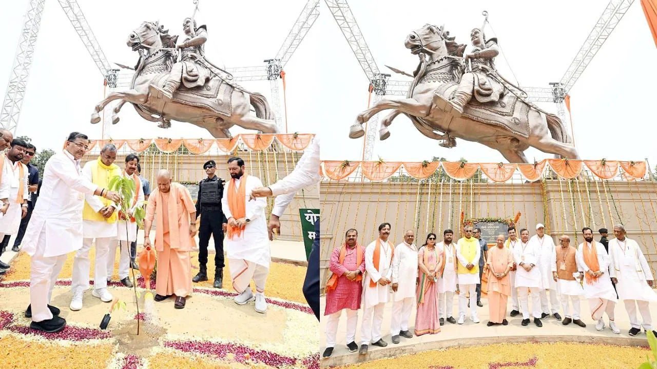 बहराइच में बोले सीएम योगी- 'डबल इंजन' वाली सरकार महाराजा सुहेलदेव के साथ अन्याय नहीं होने देगी