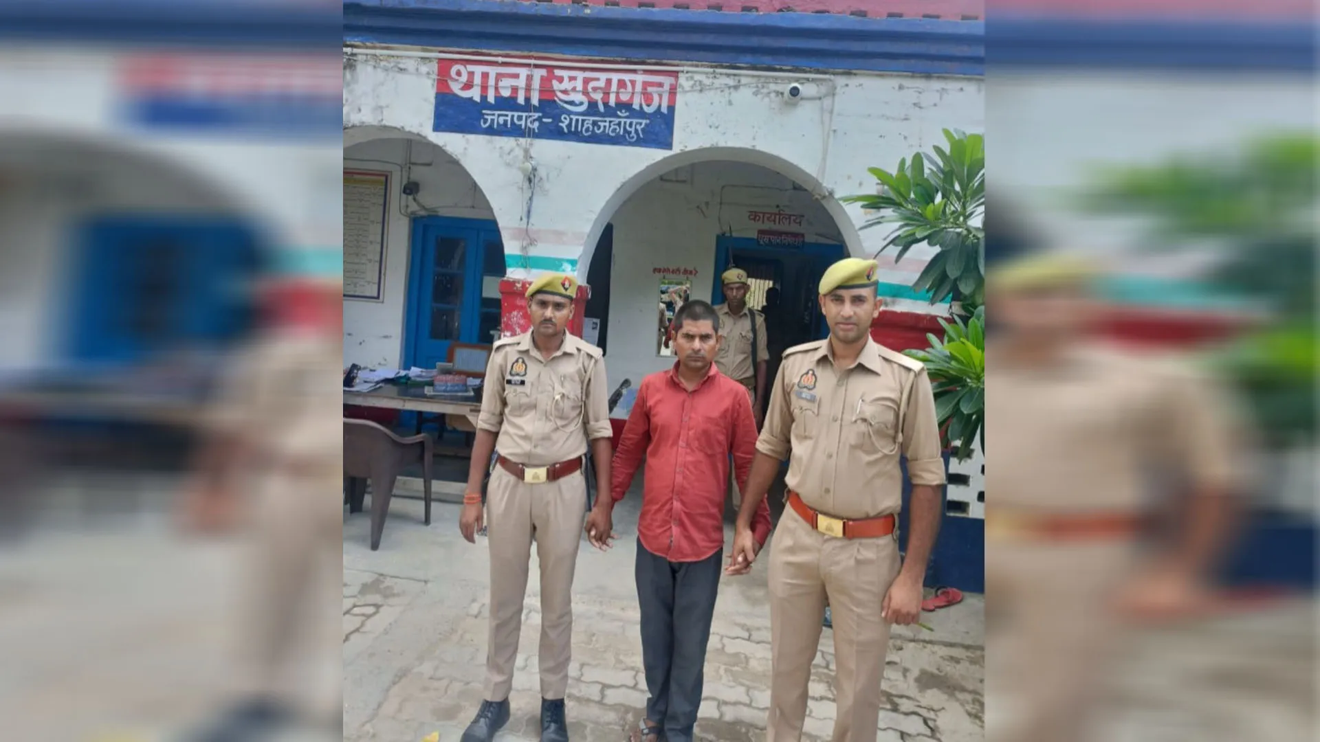 शाहजहांपुर: साध्वी प्राची के गनर पर हमला करने वाला दूसरा आरोपी गिरफ्तार