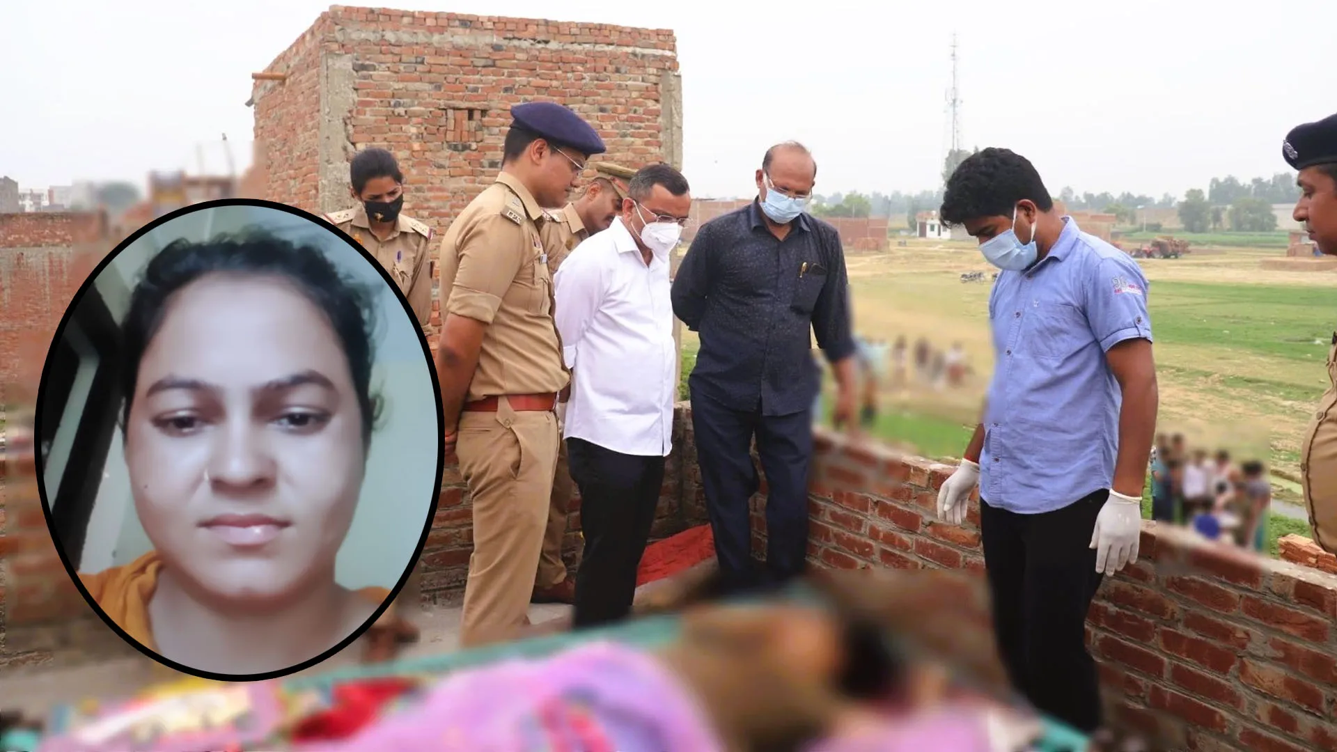 मुरादाबाद: पहले चाकू से गला रेता...फिर गोली मारकर पत्नी को उतारा मौत के घाट