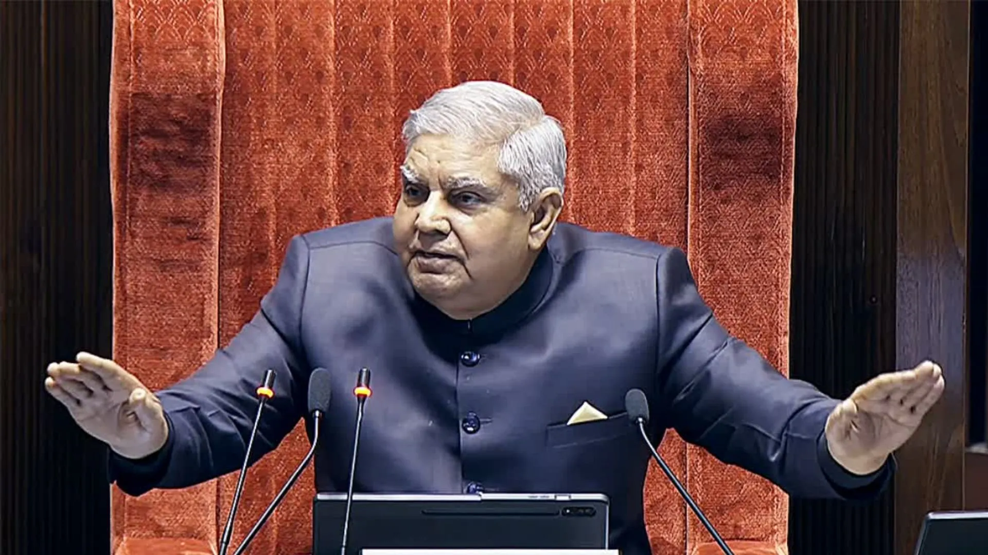 उपराष्ट्रपति की टिप्पणी पर कांग्रेस ने जताई आपत्ति, कहा- समाजवाद-धर्मनिरपेक्षता को नासूर कहना शर्मनाक