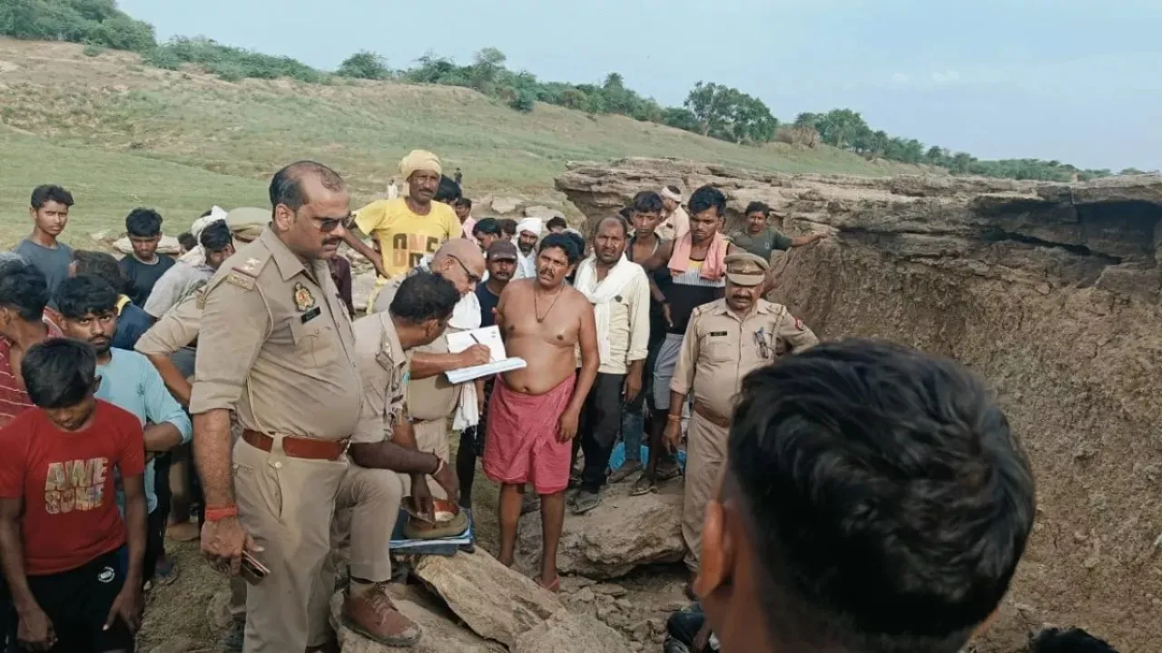 यूपी के फतेहपुर जनपद से बड़ी खबर :  यमुना की कगार फटने से तीन चरवाहों की मौत