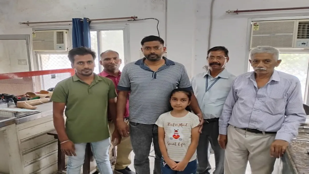 गर्भ में ही पता चल गया था नहीं है पैर, केजीएमयू ने दी हौसलों को उड़ान