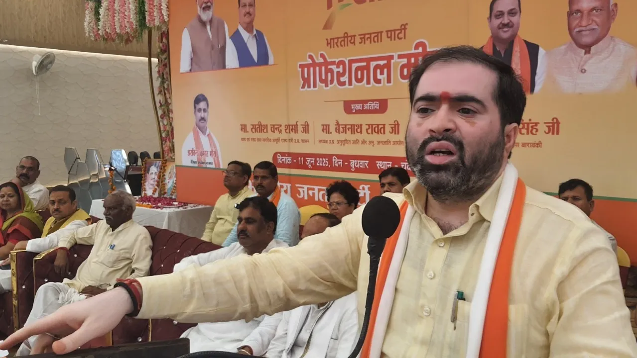 Professional Meet : राज्यमंत्री सतीश शर्मा बोले, बदला हुआ युवा भारत झुकता नहीं