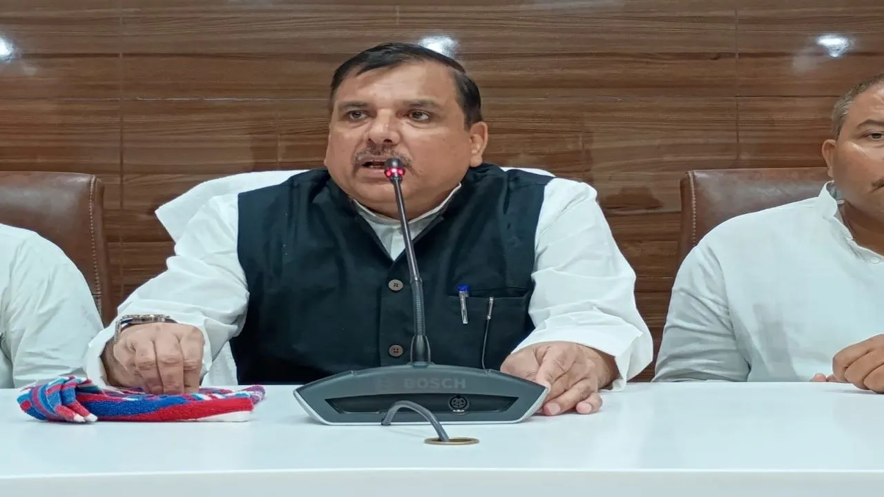 कोल जाति को एसटी में शामिल करने की मांग का समर्थन करने पहुंचे संजय सिंह, कहा-इससे 45 लाख लोगों को मिलेगा लाभ 