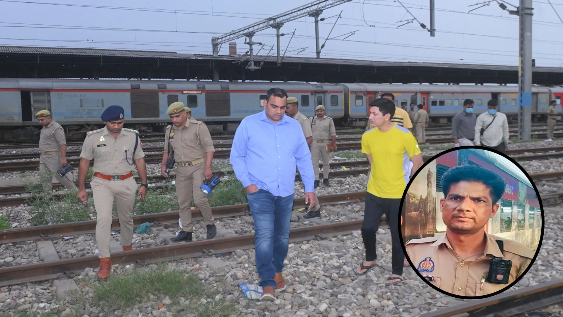 Bareilly: ट्रेन से कटकर GRP हेड कांस्टेबल की दर्दनाक मौत...धड़ से अलग मिला सिर 
