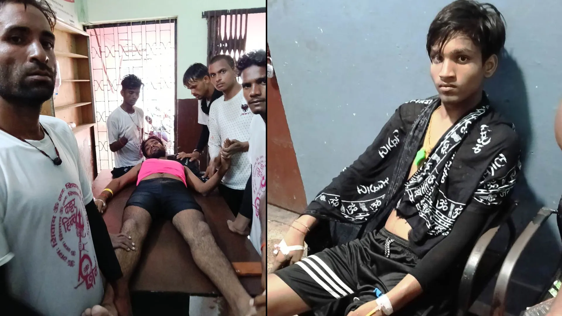 लखीमपुर खीरी: भीषण गर्मी से मंदिर परिसर में चार कावड़ियों की हालत बिगड़ी