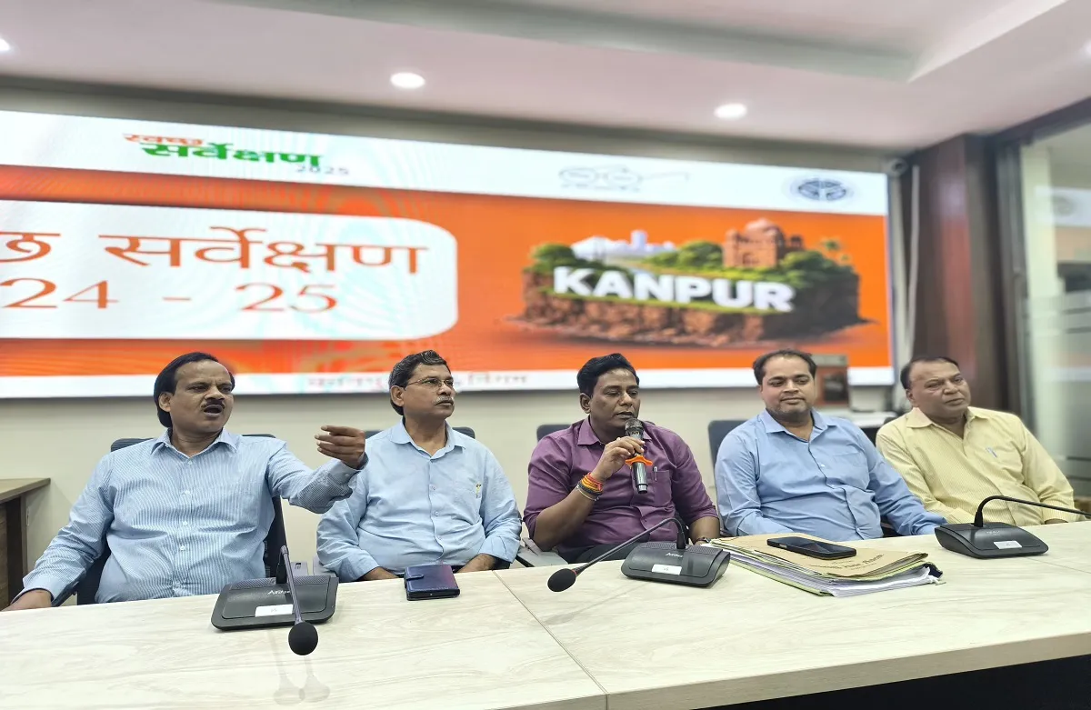 स्वच्छ सर्वेक्षण 2024-25: कानपुर पहली बार वाटर प्लस कैटेगरी में शामिल, 10 लाख आबादी में देश में 13वां स्वच्छ शहर बना