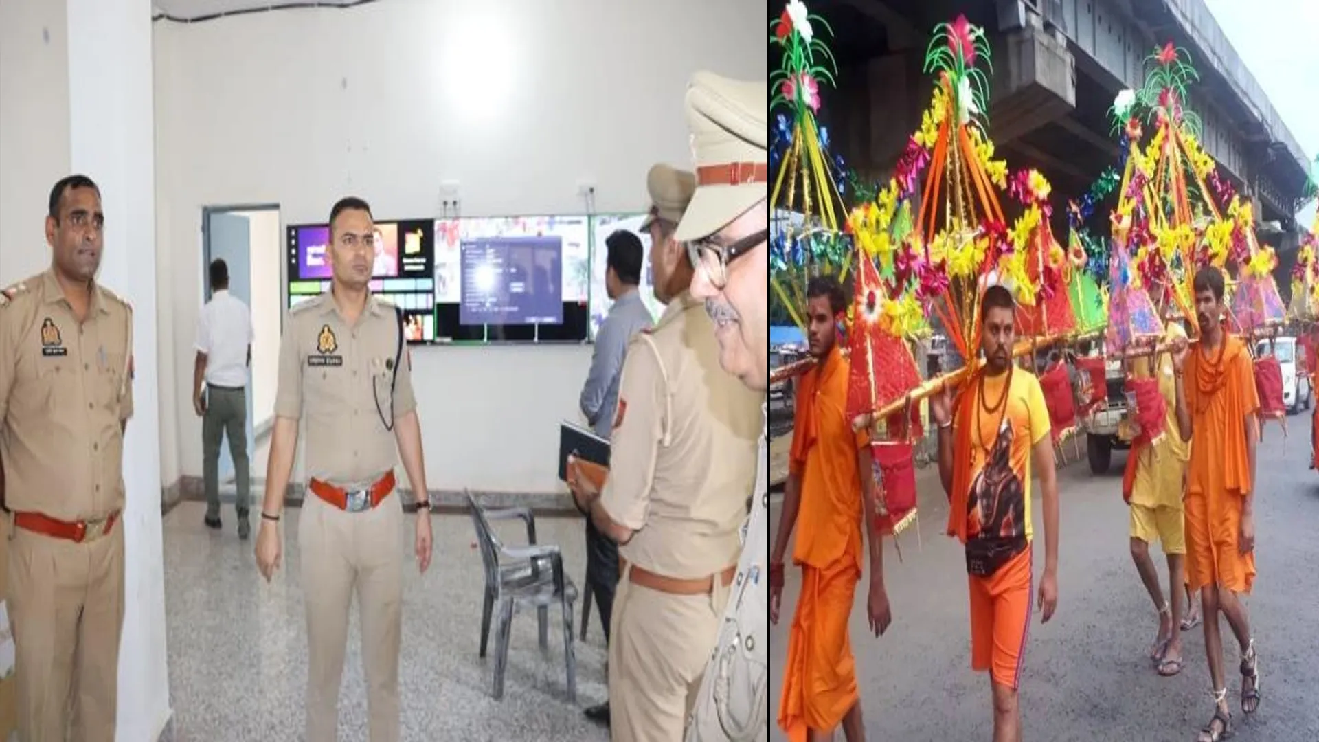 संभल : सीसीटीवी कैमरों से लैस किए गए कांवड़ यात्रा मार्ग