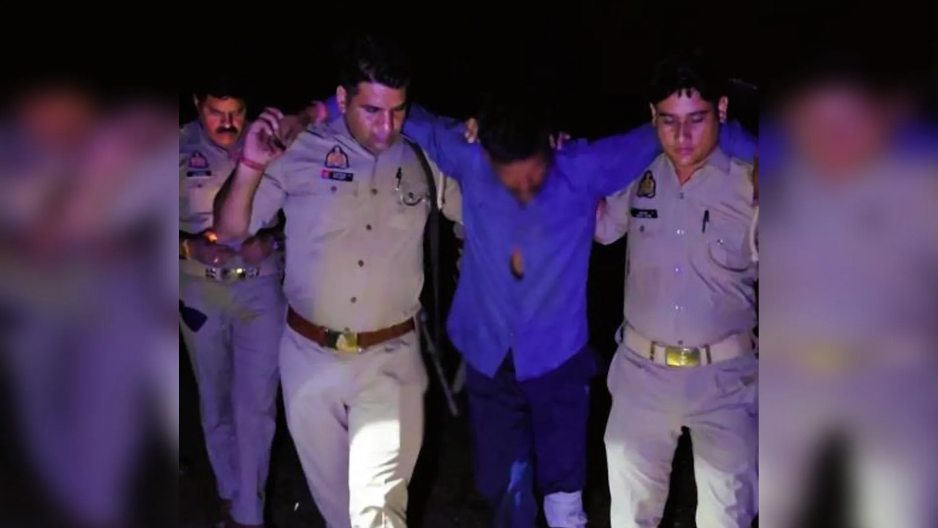 मुरादाबाद : पुलिस ने मुठभेड़ में पकड़ा शातिर राकेश उर्फ कल्ला