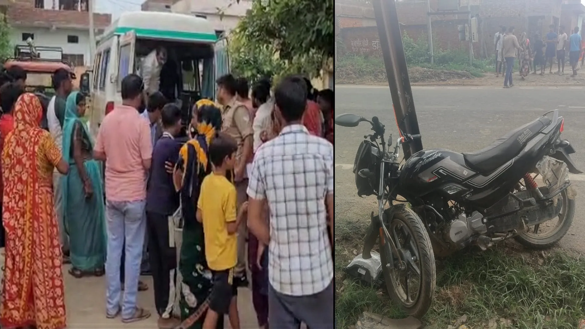 बदायूं : ट्रैक्टर-ट्रॉली से टकराई बाइक, कांवड़िया की मौत...दो घायल