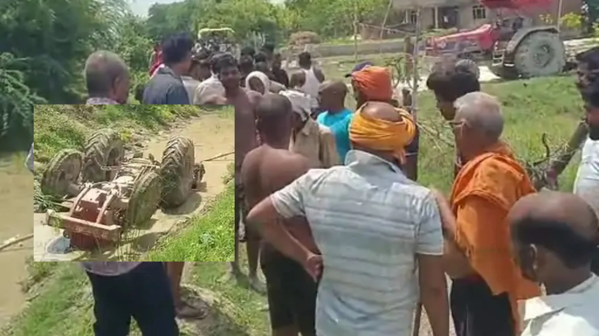 प्रतापगढ़ में ट्रैक्टर पलटने से किसान की दर्दनाक मौत, खेत जुताई के दौरान हुआ हादसा