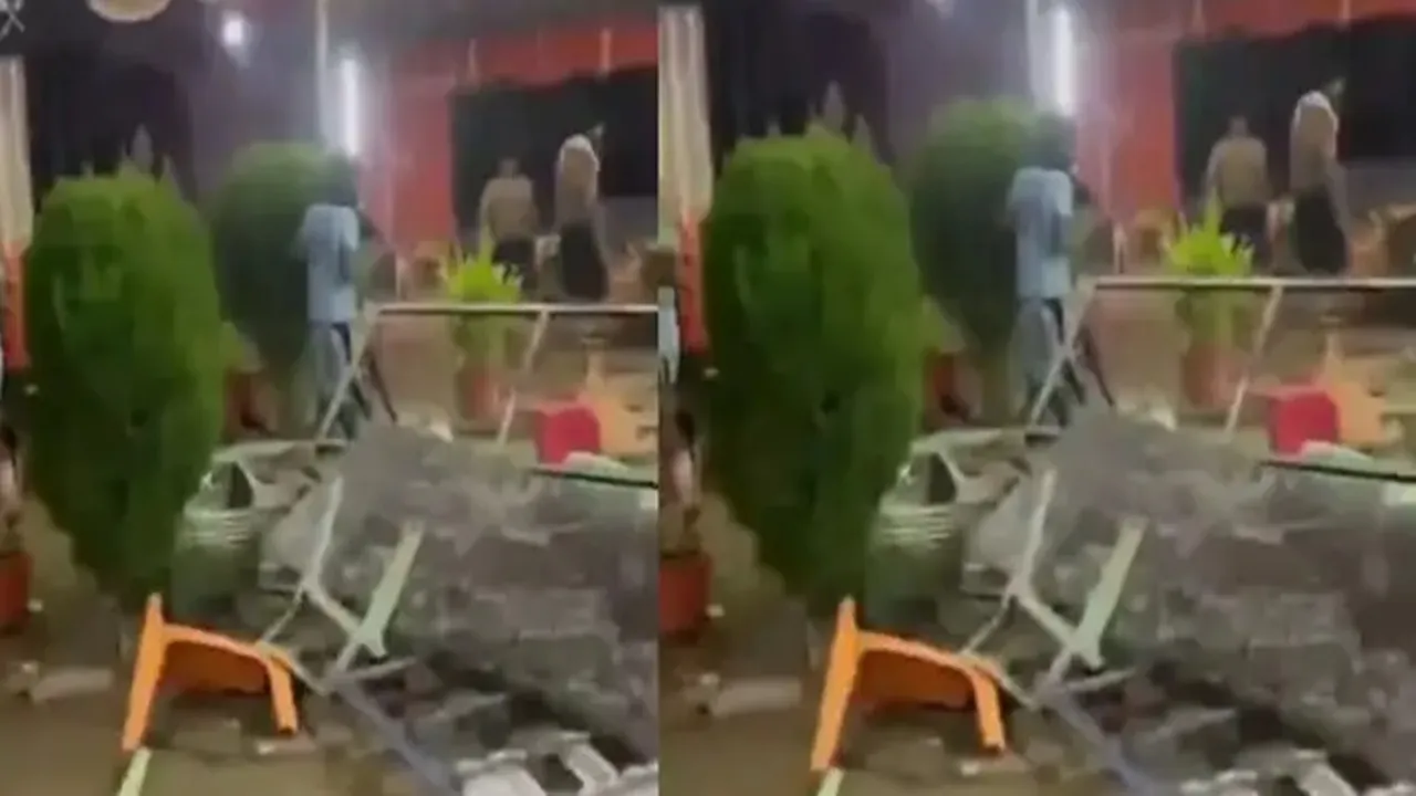 मुजफ्फरनगर: खाने में प्याज में मिला प्याज का टुकड़ा, गुस्साए कांवड़ियों ने ढाबे में की तोड़फोड़ 