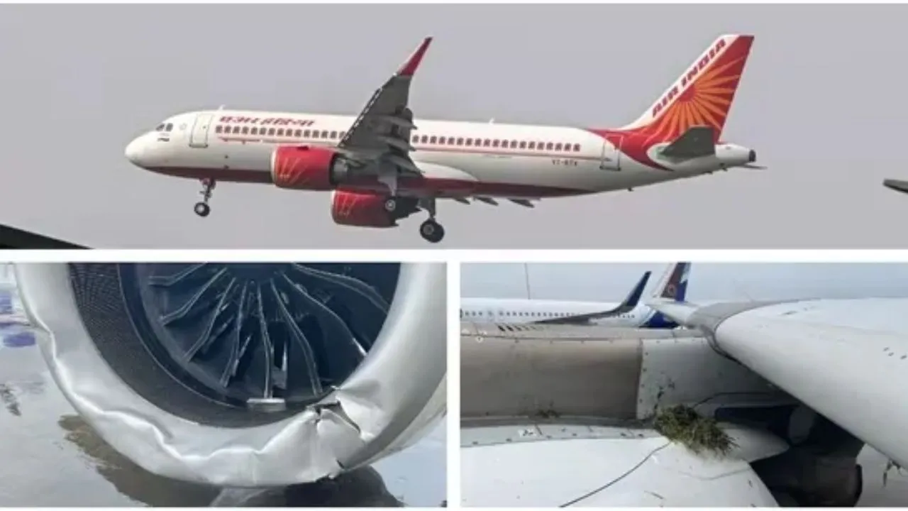 मुंबई एयरपोर्ट पर कोच्चि से आया एअर इंडिया का विमान लैंडिंग के दौरान रनवे से फिसला, तीन टायर फटे, सभी सुरक्षित