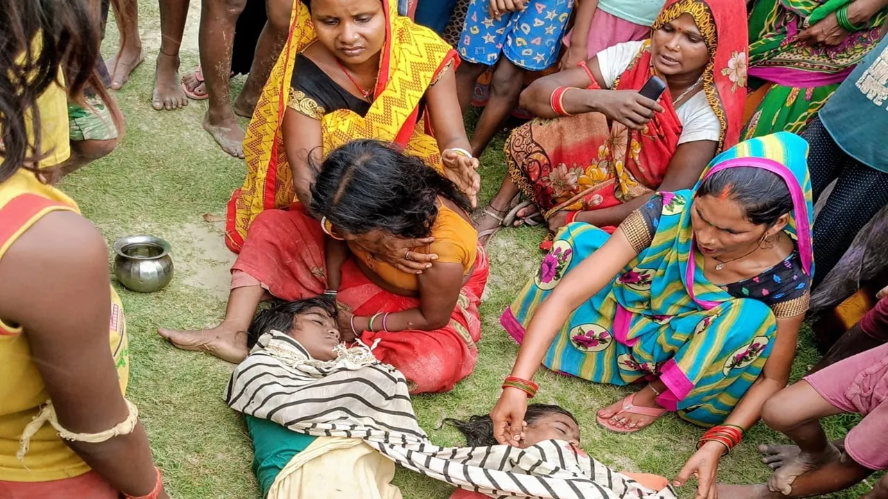 बाराबंकी: नाले में डूबकर सगी बहनों की मौत, एक को बचाने में दूसरी भी डूबी, परिवार में मचा कोहराम