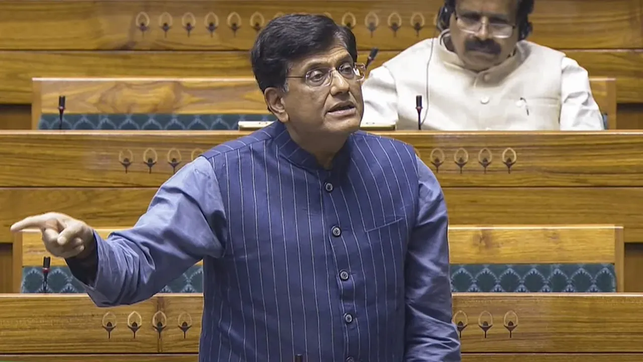  मानसून सत्र: ट्रंप के टैरिफ बम पर बोले पीयूष गोयल, राष्ट्र हित की रक्षा के लिए उठाएंगे सभी जरूरी कदम