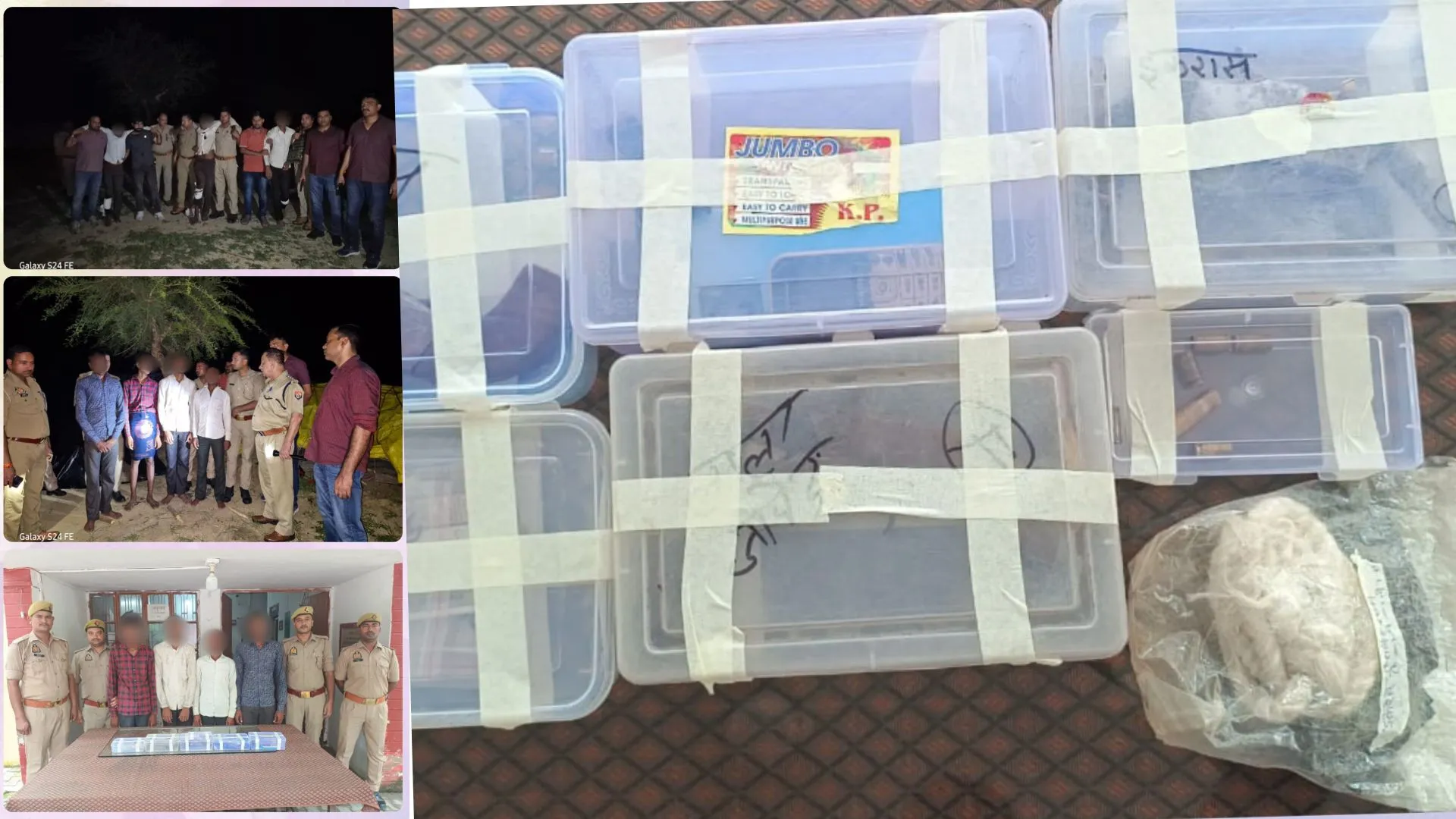 बांदा में पुलिस और  बदमाशों के बीच हुई मुठभेड़: गिरोह बकरी चोरी की घटनाओं को देता था अंजाम, 26 बकरियां की बरामद