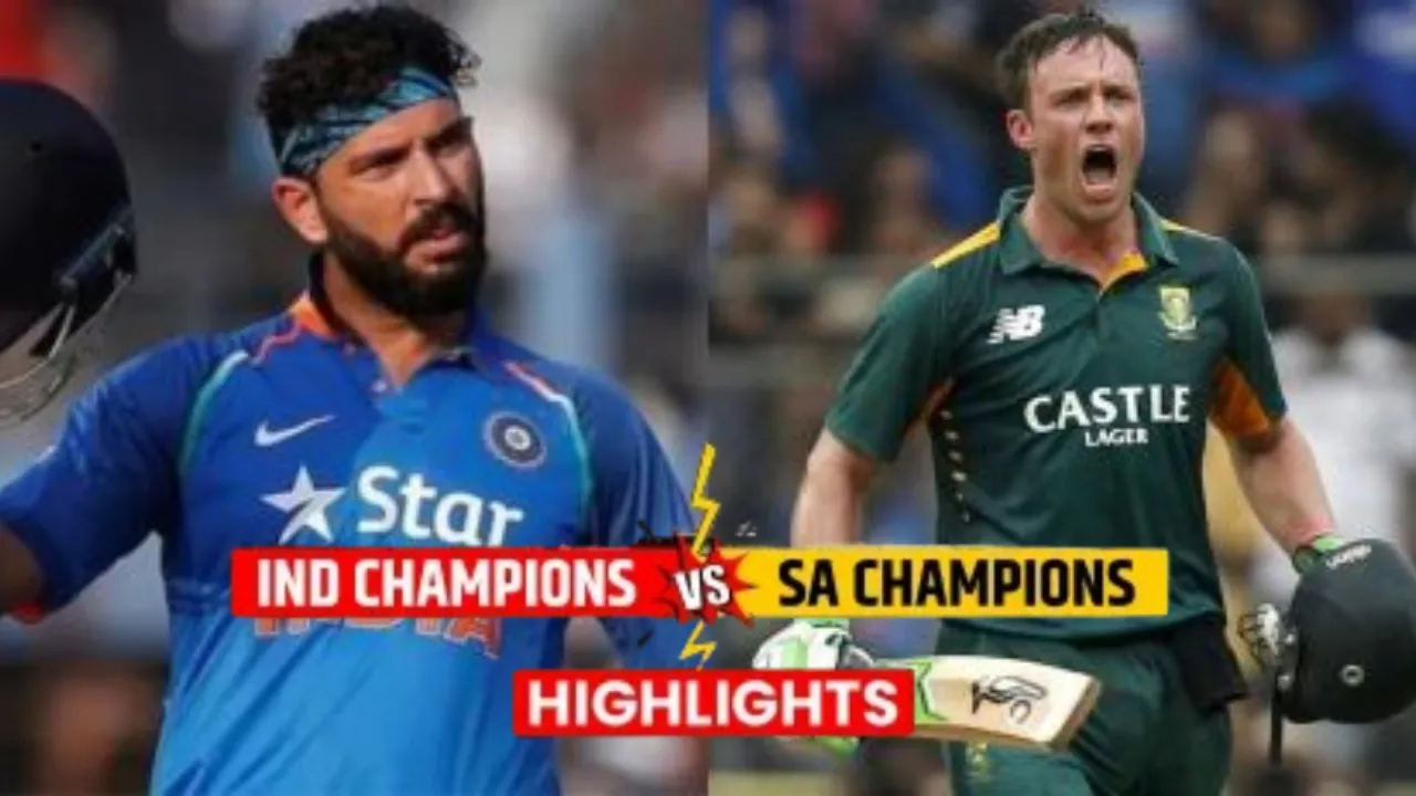IND-C vs SA-C: WCL 2025 में साउथ अफ्रीका ने 88 रनों से दी करारी शिकस्त, फेल हुआ इंडिया चैंपियंस का धुरंधर खिलाड़ी