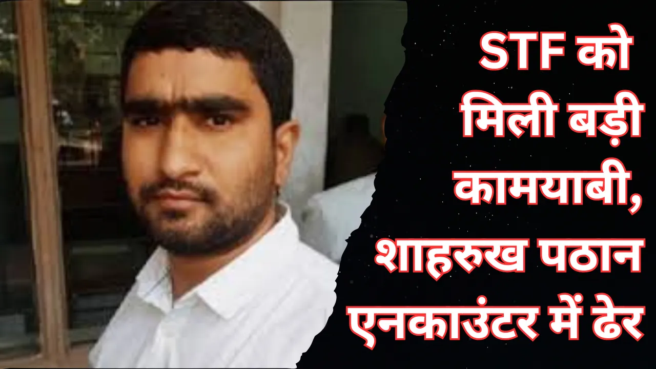 UP NEWS: एसटीएफ को मिली बड़ी कामयाबी, संजीव जीवा गिरोह का शार्प शूटर शाहरुख पठान एनकाउंटर में ढेर