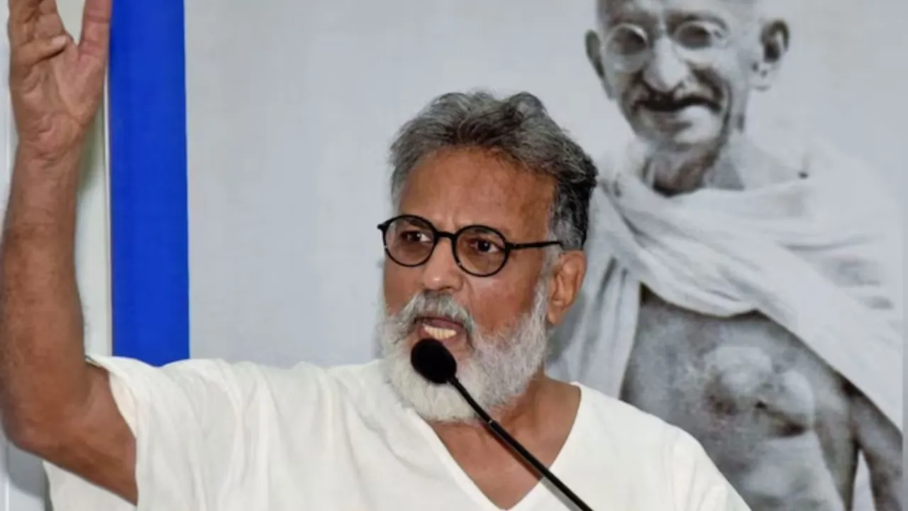 गांधी के प्रपौत्र तुषार गांधी का अपमान भाजपा को भारी पड़ेगा: कांग्रेस