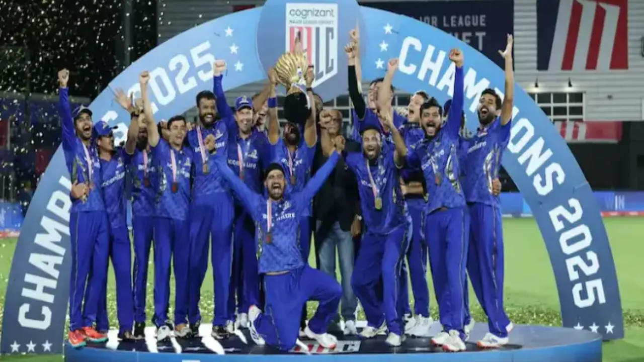 MLC Trophy: MI New York ने वाशिंगटन फ्रीडम को हराकर जीती एमएलसी ट्रॉफी 