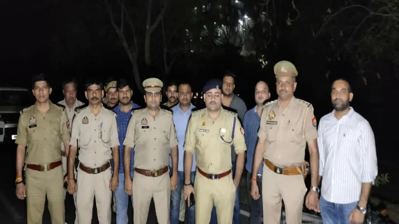 नोएडा: पुलिस और बदमाशों के बीच हुई मुठभेड़, लूटपाट करने वाले तीन आरोपी गिरफ्तार 