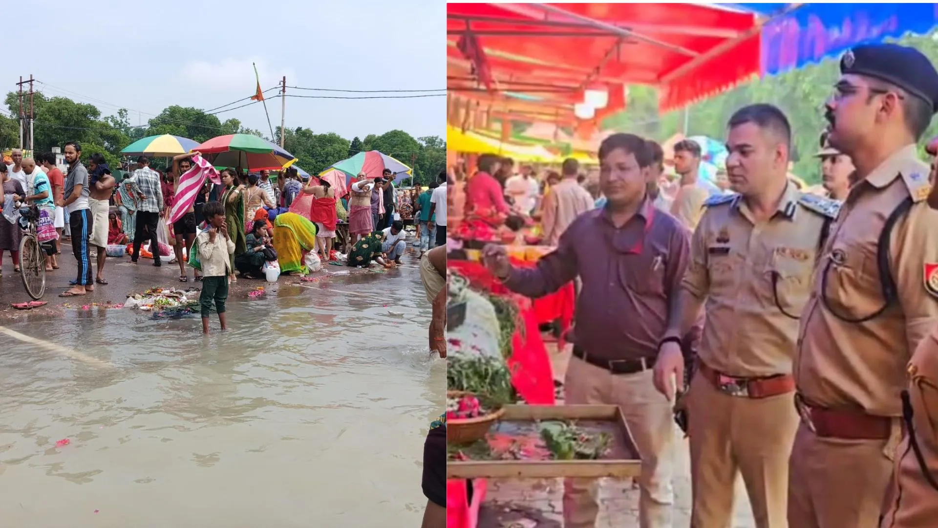 गंगा, यमुना पहुंची बड़े हनुमान जी के द्वार! तेजी से बढ़ रहा संगम क्षेत्र में जलस्तर, NDRF-SDRF तैनाती 