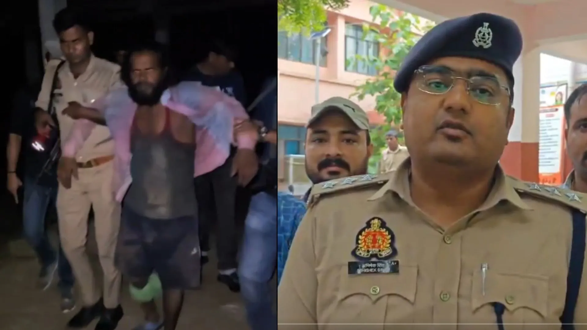 कौशांबी में डबल मर्डर का आरोपी गिरफ्तार: पुलिस मुठभेड़ में हुआ घायल, तमंचा-कारतूस बरामद