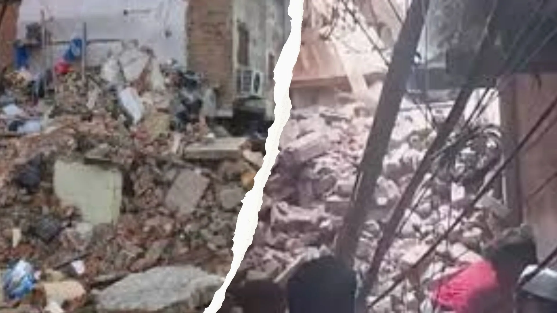 दिल्ली के वेलकम इलाके में 4 मंजिला इमारत ढही, मलबे में कुछ लोगों के फंसे होने की आशंका, रेस्क्यू ऑपरेशन जारी