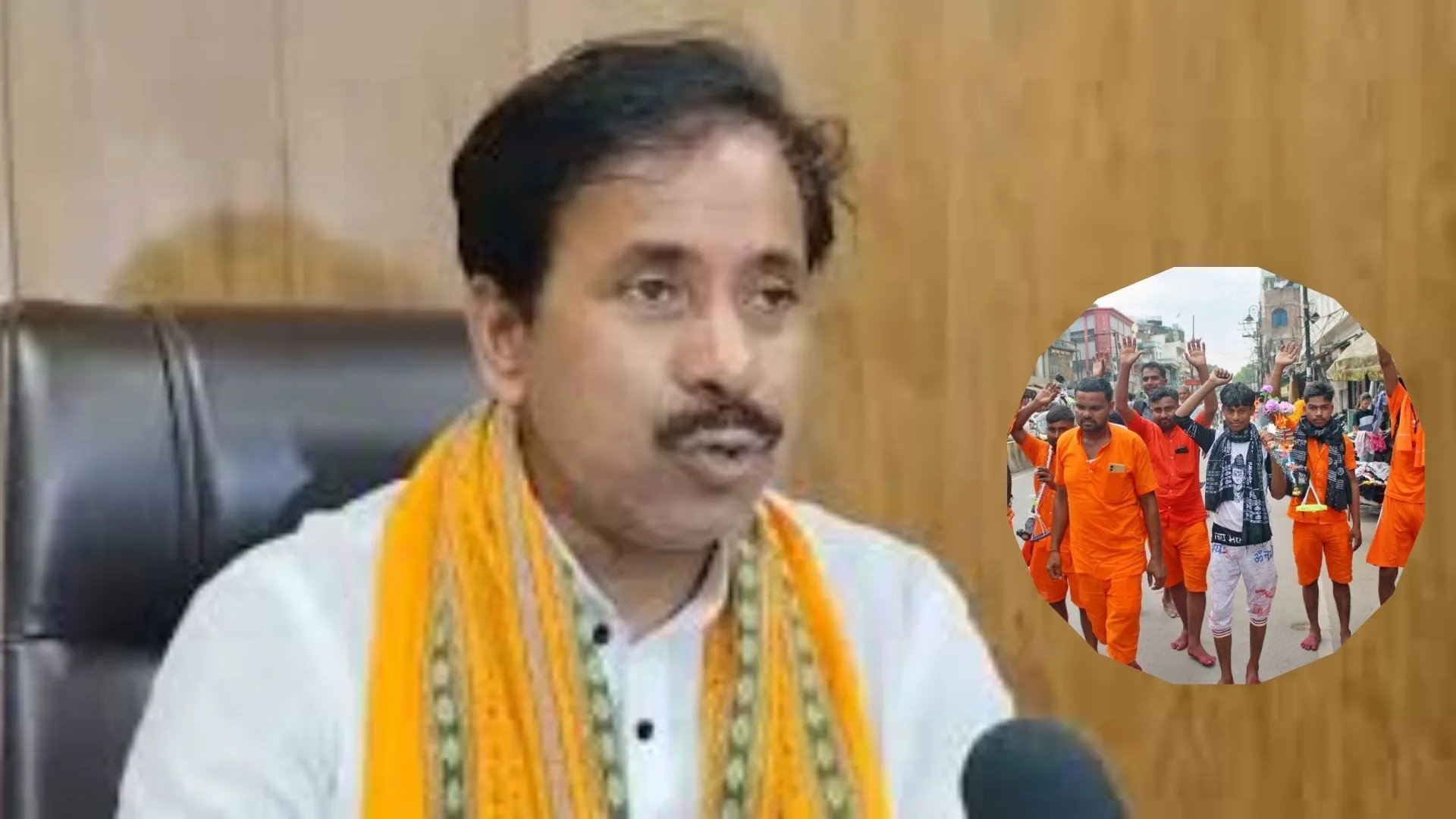 सपा सरकार में कांवड़ यात्रियों पर चलती थी लाठियां, मंत्री अनिल राजभर का अखिलेश यादव पर पलटवार