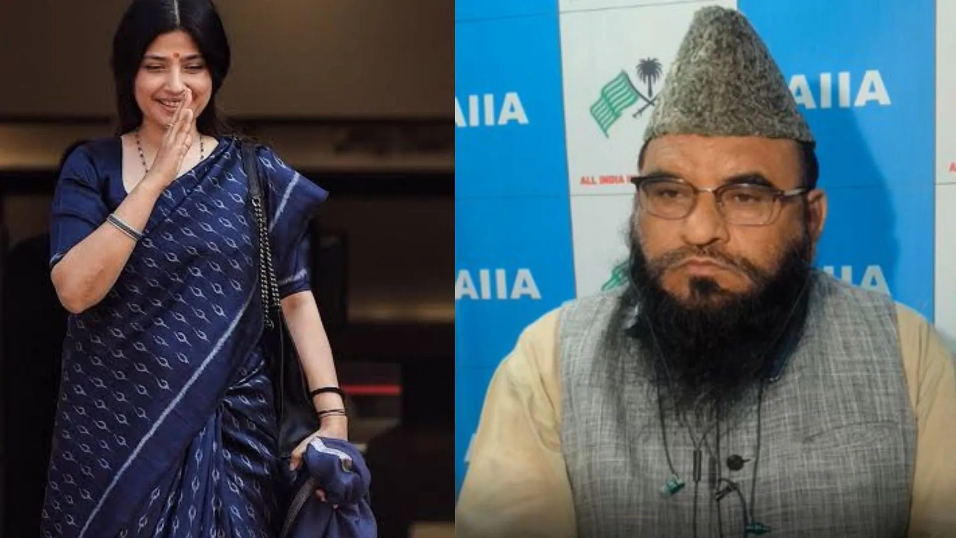 डिंपल पर टिप्पणी मामले में मौलाना साजिद पर रिपोर्ट दर्ज, सपा नेता की तहीर पर विभूतिखंड पुलिस ने की कार्रवाई