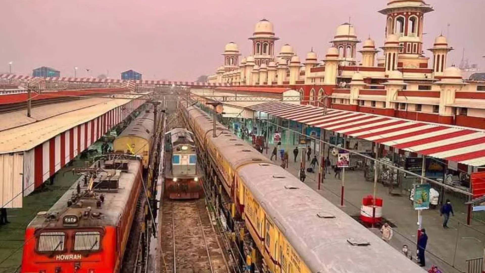 62 ट्रेनों का संचालन रहेगा बाधित: चारबाग रेलवे स्टेशन पर कॉन्कोर्स की नींव के लिया ब्लॉक, बदले हुए प्लेटफॉर्म पर आएंगी ट्रेनें