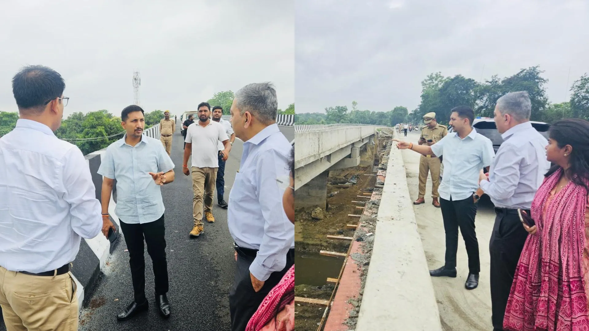 लखनऊ हरदोई रोड पर 10 दिनों में शुरू हो जाएगा यातायात, 4 लेन का 98 % निर्माण कार्य पूरा