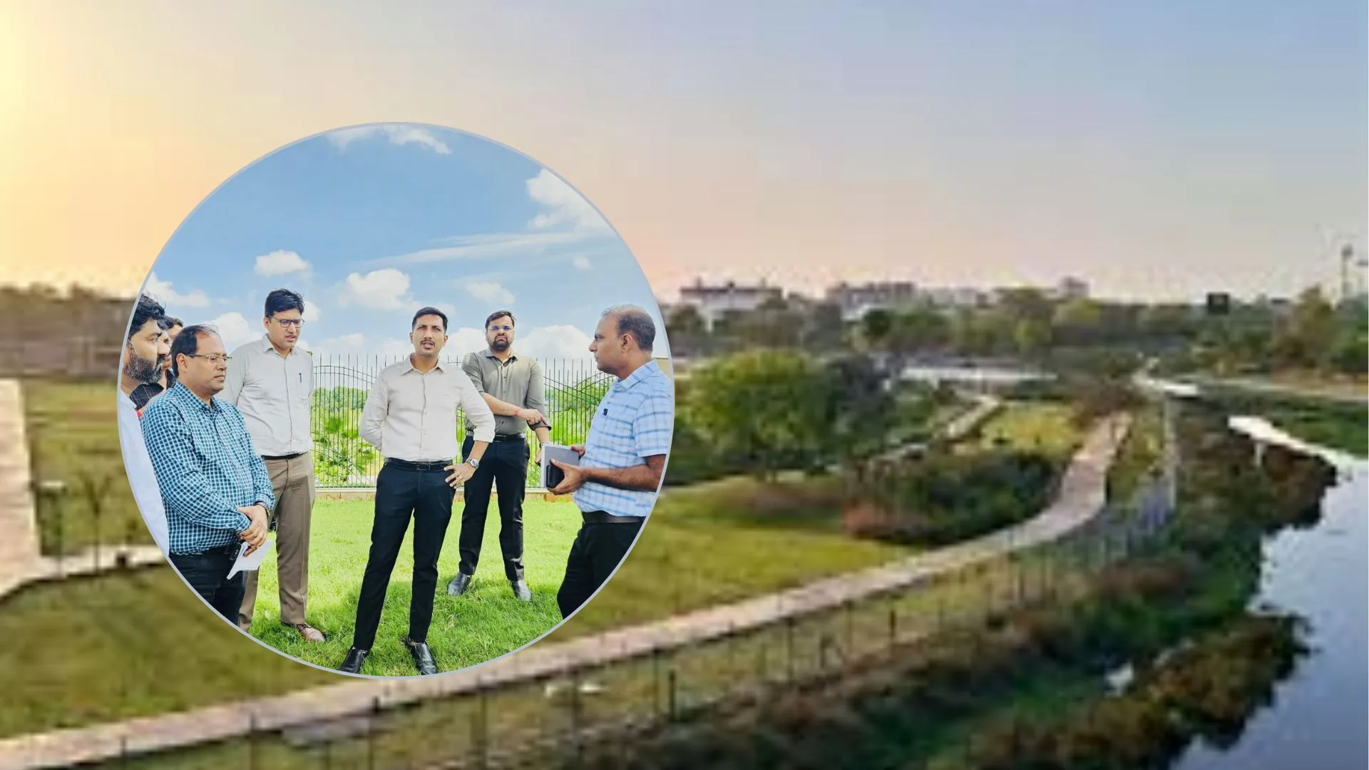 कुकरैल नदी के दोनों तरफ बनेंगे path-way और वन, कब्जा मुक्त कराई 24.7 एकड़ भूमि