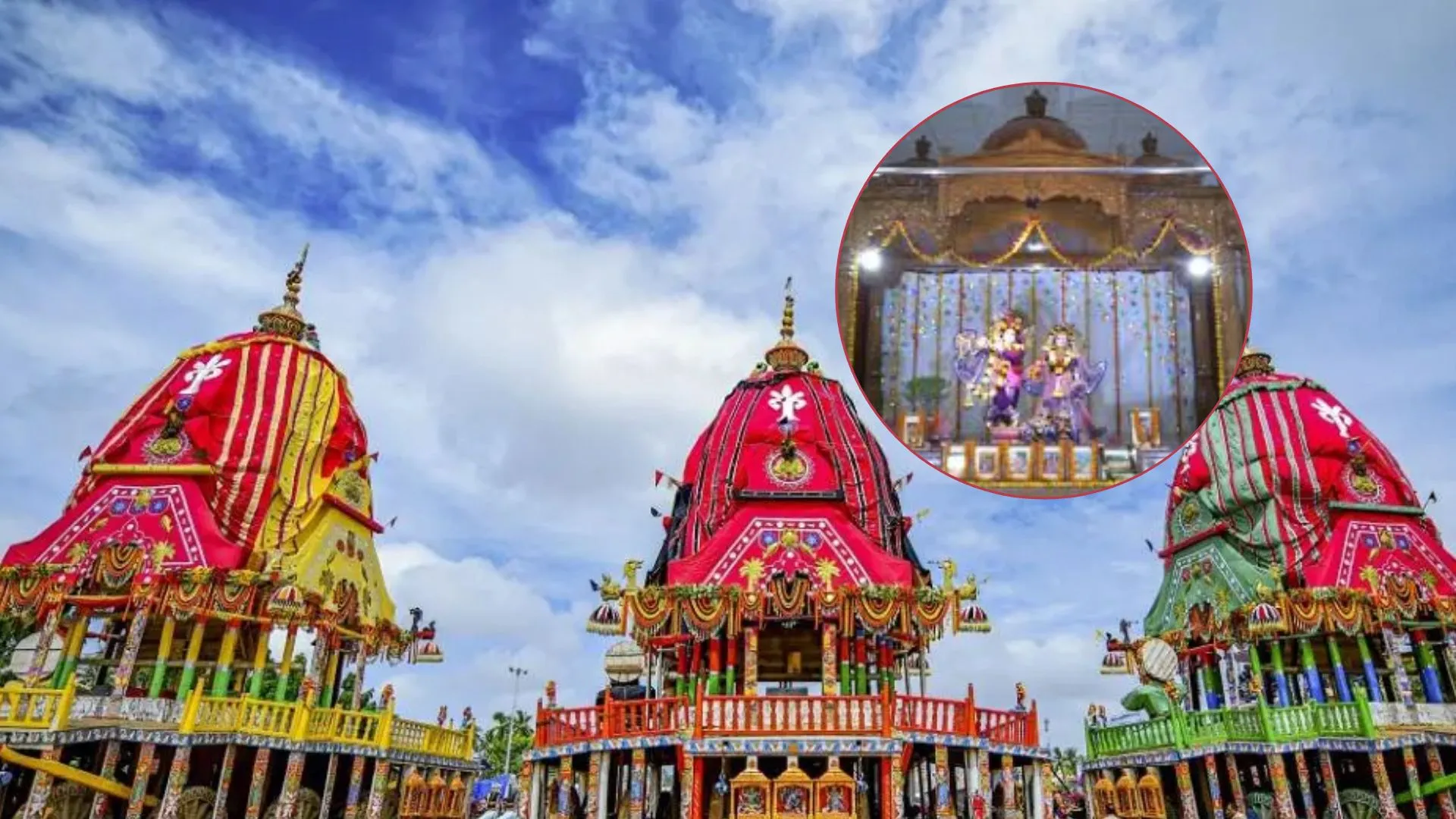 इस्कान की जगन्नाथ रथयात्रा स्थगित, जिला प्रशासन से वापसी की नहीं मिली अनुमति