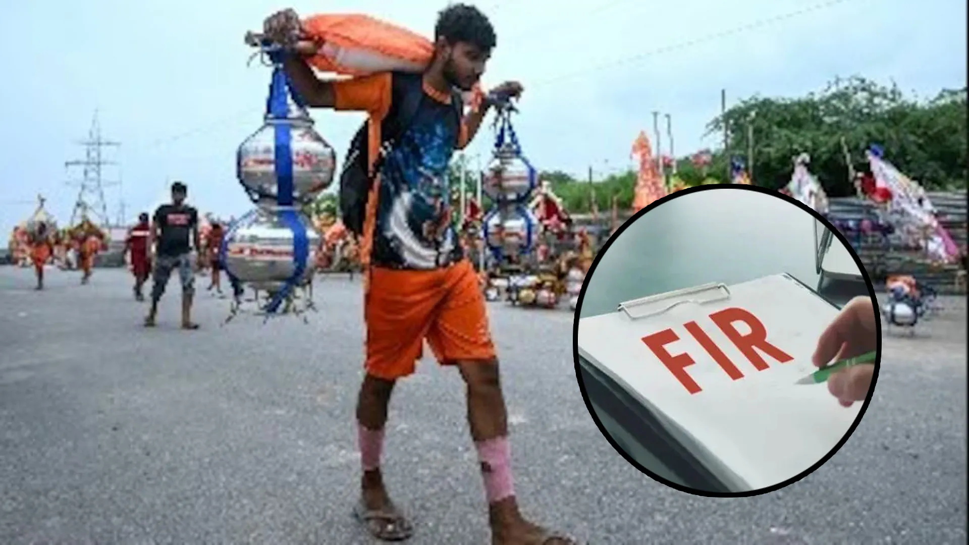 बदायूं: कांवड़ियों पर पथराव करने के मामले में पांच पर FIR