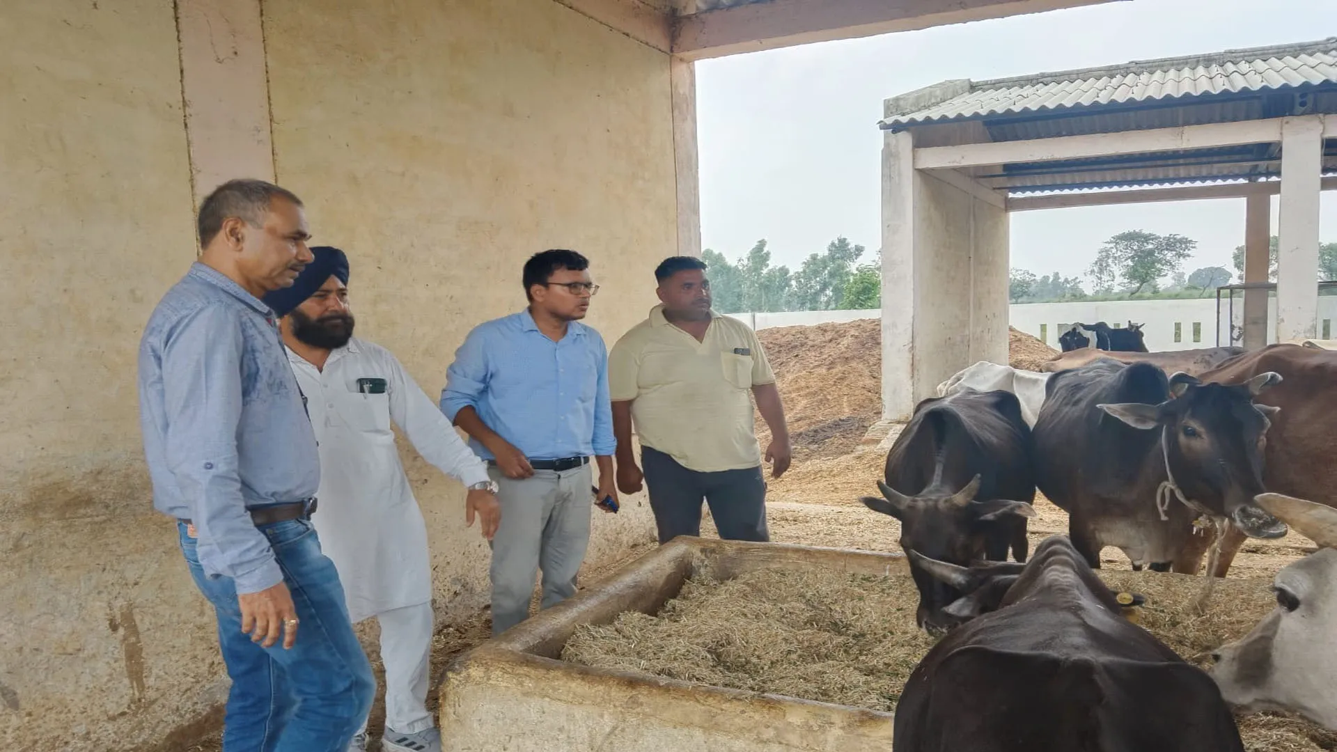 शाहजहांपुर: गोशालाओं में छह गायों की मौत के बाद निरीक्षण, जिम्मेदारों को फटकार