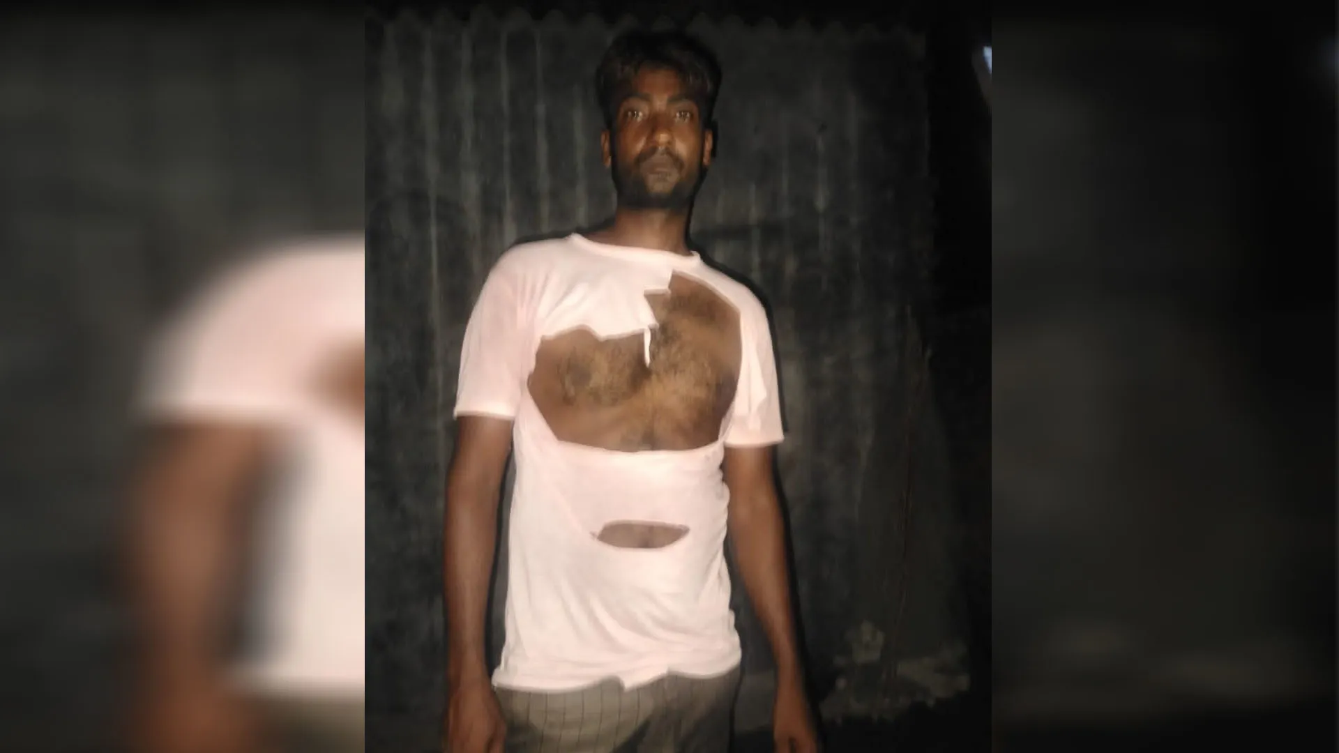 रामपुर: बब्बरपुरी में घर के अंदर घुसे चोर...मारपीट में फटे मकान मालिक के कपड़े