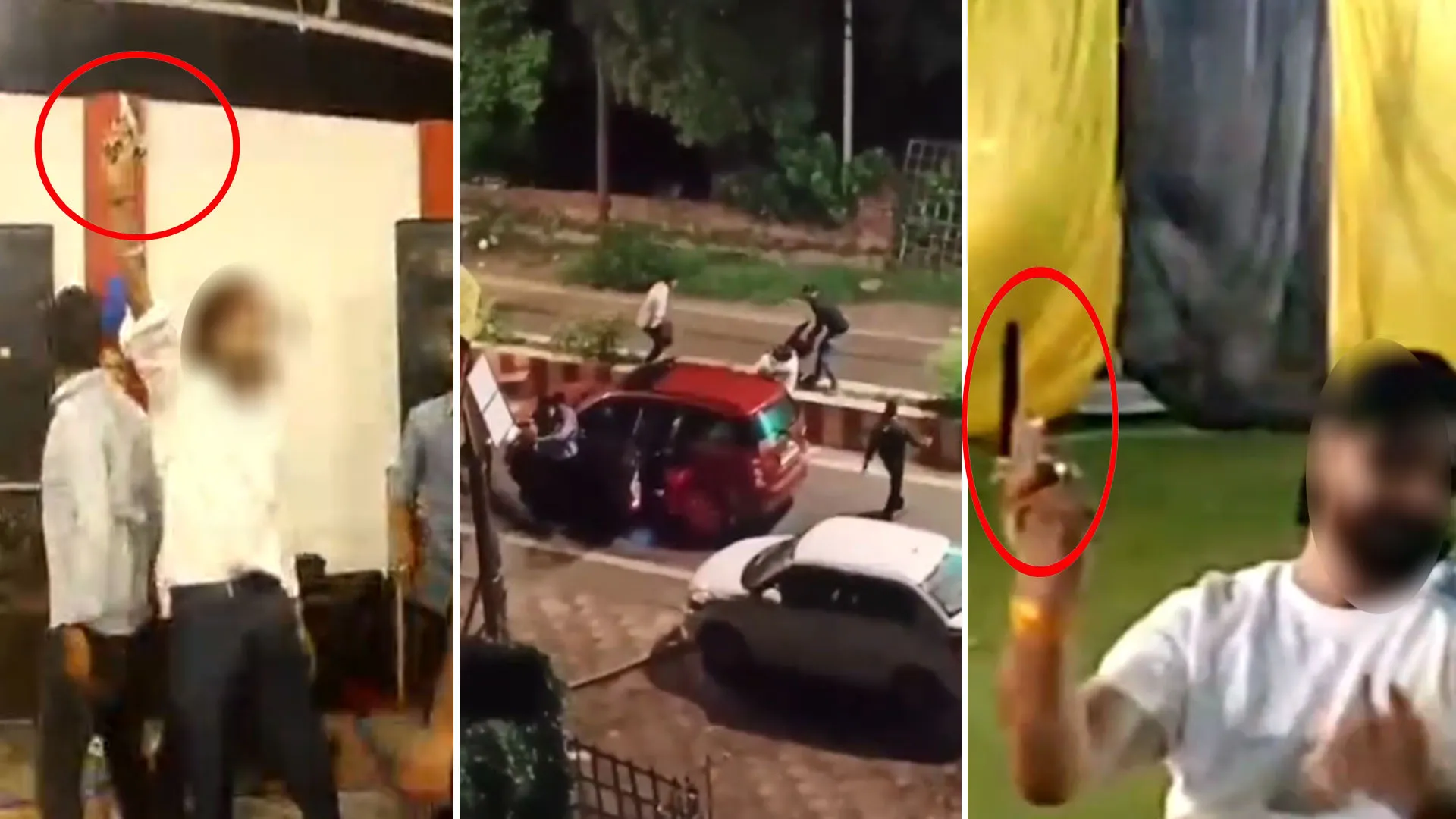 वीडियो वायरल...DJ पर हथियारों संग डांस और फायरिंग, सड़क पर भी खूब हुई मारपीट