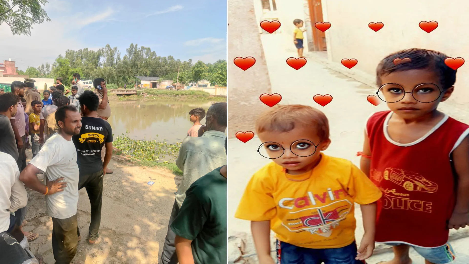 रामपुर: तालाब में नहाने गए दो सगे भाइयों की डूबने से मौत