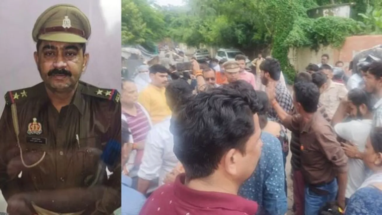 लखनऊ में दो पत्नियों के बीच दरोगा के शव को लेकर बवाल, मारपीट में बदला विवाद