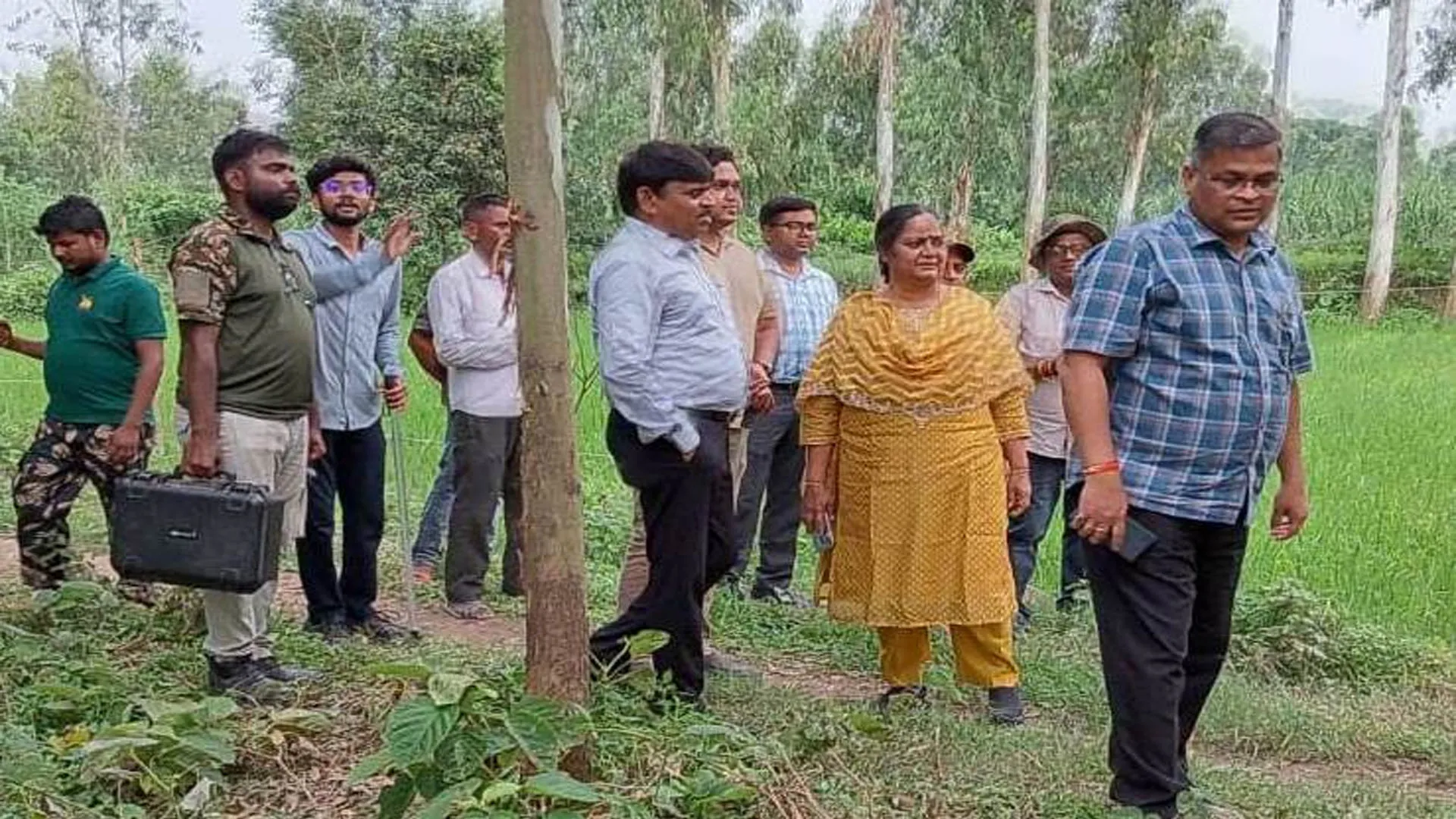 पीलीभीत: बाघिन के ताबड़तोड़ हमलों के बाद पीलीभीत पहुंचीं पीसीसीएफ वाइल्ड लाइफ