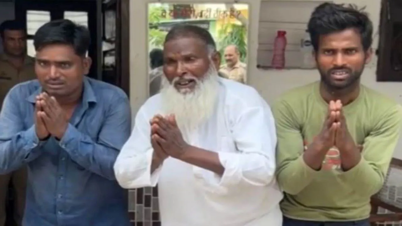 पीलीभीत: सिपाही पर हमला कर फाड़ी थी वर्दी, धरे गए तो मांफी मांगते नजर आए..जानिए पूरा मामला 