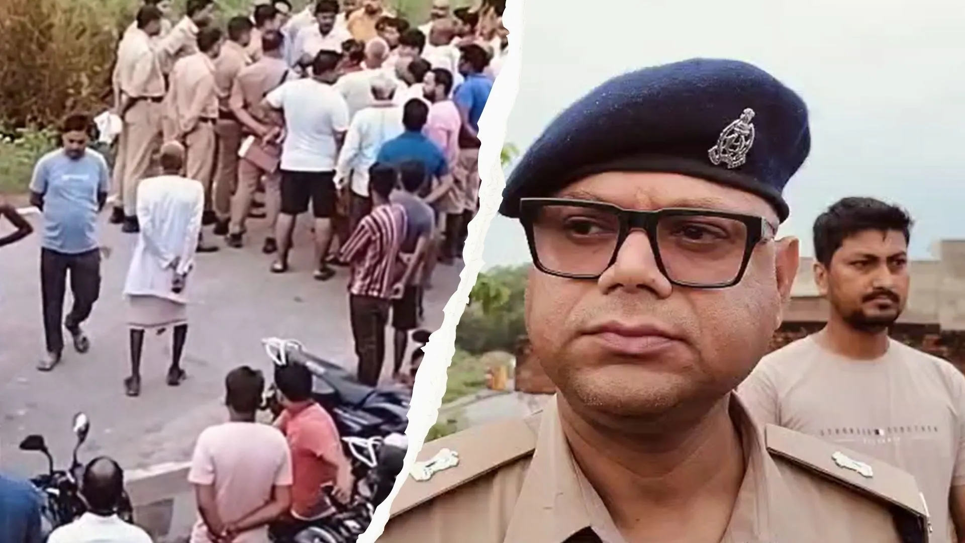 बदमाशों ने व्यापारी की चाकू से गोदकर की हत्या, पत्नी को मारी गोली