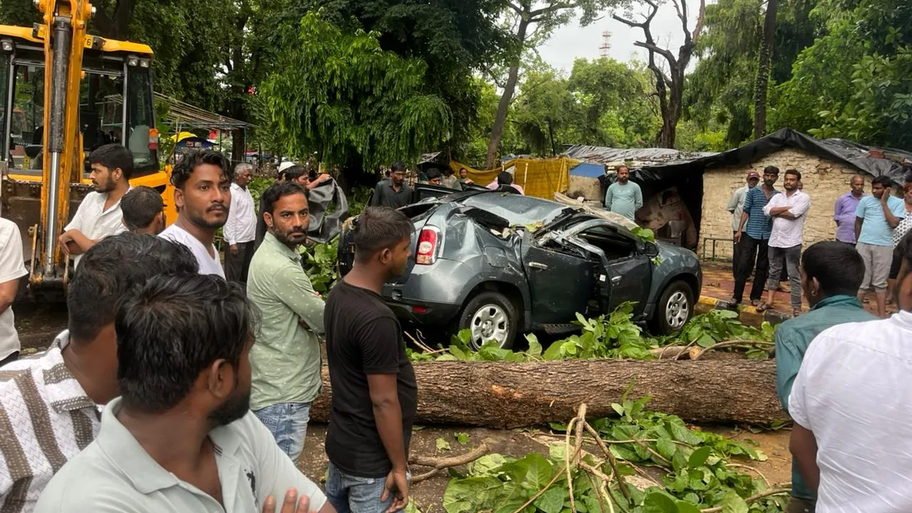 प्रयागराज बारिश