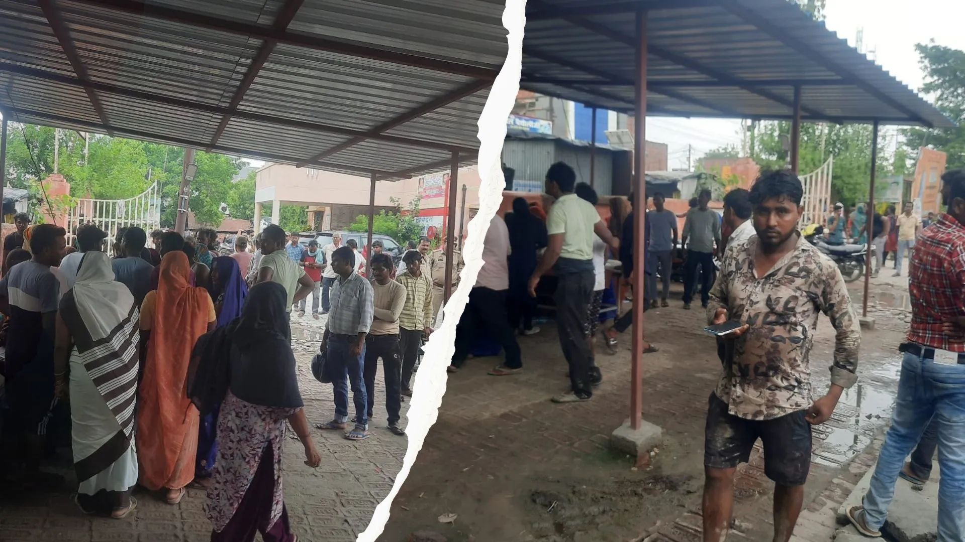 धान की पौध से लदा ट्रेक्टर पलटने से युवक की हुई मौत: महिला की हालत गंभीर, लखनऊ के ट्रामा सेंटर किया रेफर 