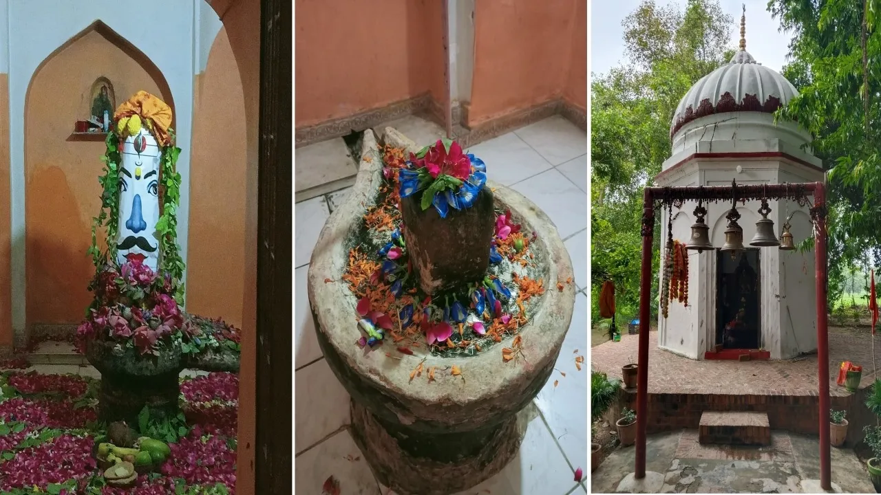 लखनऊ : बाबा भदेश्वर नाथ शिव मंदिर में प्राचीन युद्धस्थल के अवशेष आज भी संरक्षित