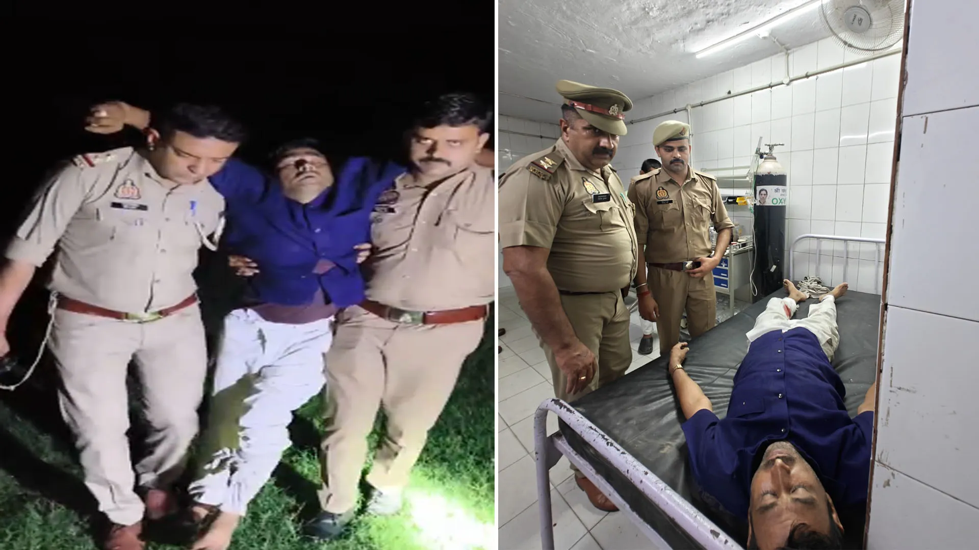 Bareilly: 28 मुकदमों में फरार हिस्ट्रीशीटर तौफीक मुठभेड़ में गिरफ्तार