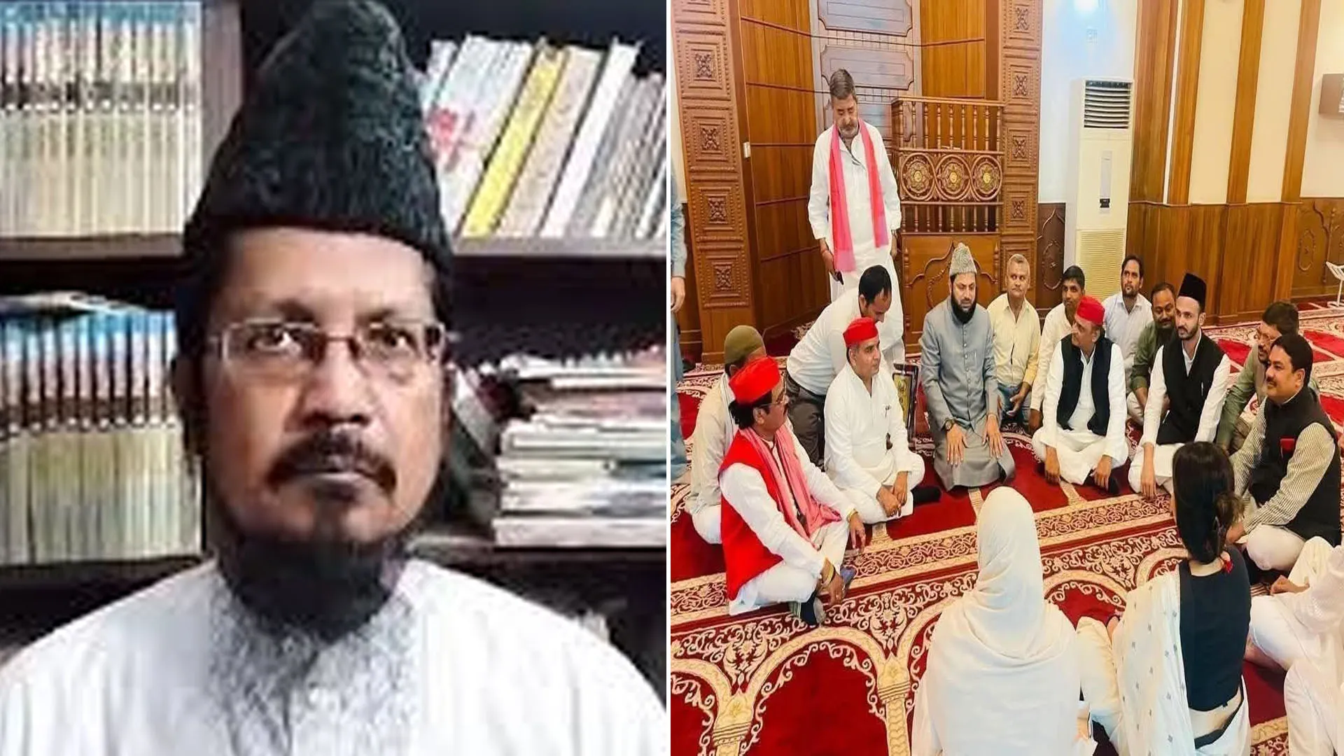 Bareilly:मस्जिद में सपा की मीटिंग ! नदवी पर भड़के शहाबुद्दीन, बोले-हिंदू नेताओं को क्यों बैठाया ?