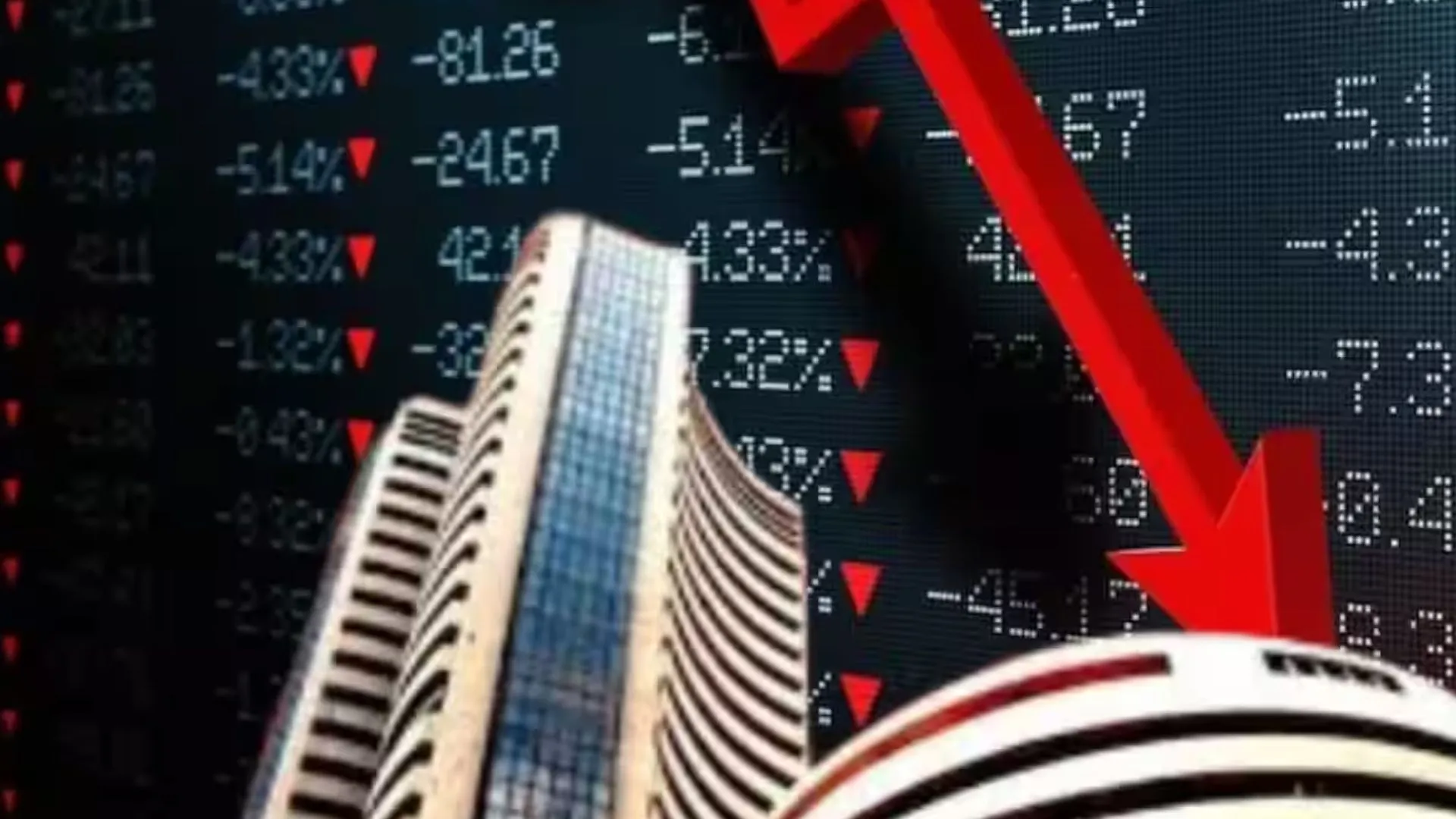 लगातार दूसरे दिन गिरावट के साथ बंद हुआ शेयर बाजार, सेंसेक्स 170 अंक टूटा